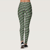 Chocolade Siamese Cat Twins, Leggings (Achterkant)
