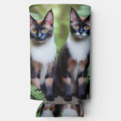 Chocolade Siamese Cat Twins, Seltzer Koelbox (Achterkant)