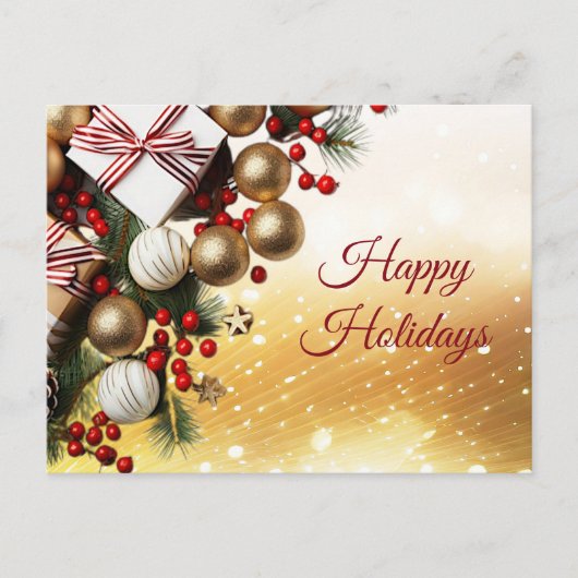 Chocolade Snoep Briefkaart (Voorkant)