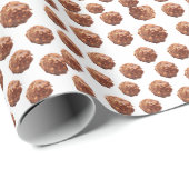 Chocolade snoep cadeaupapier (Rol Hoek)