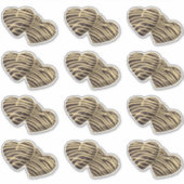 Chocolade snoep hart romantisch schattig liefde sticker (Voorkant)