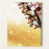 Chocolade Snoep kerstvakantie Planner (Achterkant)