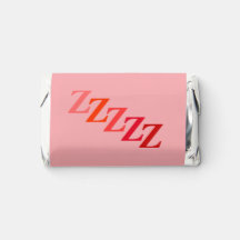 Chocolade Snoep - Naam en Initiaal in rood