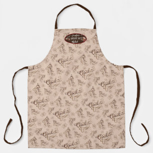 Chocolade Snoep Script Typografie Bedrijfsnaam Schort