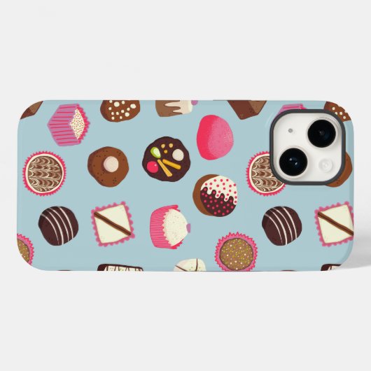 Chocolade Snoep suikergoed Case-Mate iPhone Case (Achterkant (horizontaal))