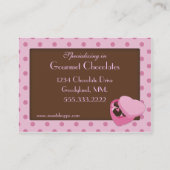 Chocolade Snoep Visitekaartjes (Achterkant)