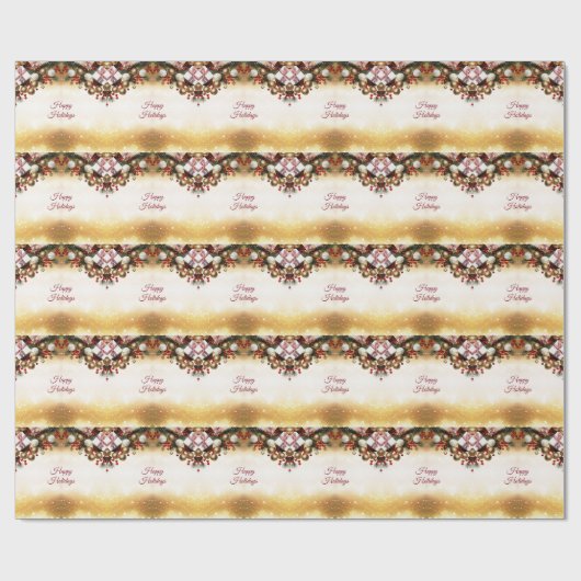 Chocolade Snoep wrapping papier (Vlak)