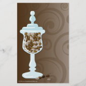 Chocolade Snoepbuffetbar, Urn van Snoepjes Flyer (Achterkant)