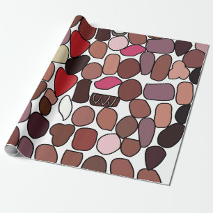 Chocolade Snoepgoed Verjaardag Cadeaupapier