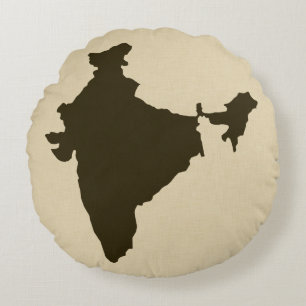 Chocolade Spice Moods India Rond Kussen