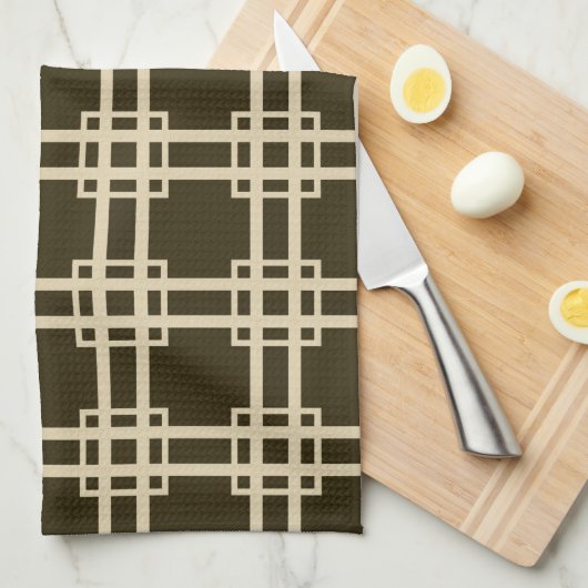 Chocolade Spice Moods India Theedoek (Quarter Fold)