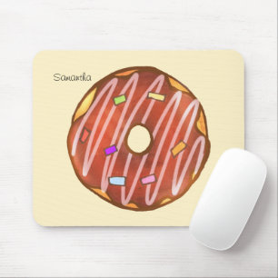 Chocolade Sprinkle donut Muismat