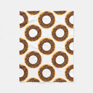 Chocolade Sprinkle Donuts Fleece Blanket Deken