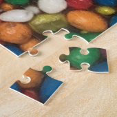 chocolade sproinkles ( zeer moeilijk ) puzzel legpuzzel (Zijkant)