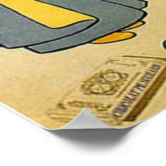 Chocolade Suchard 2 Poster (Hoek)