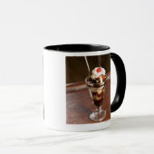 Chocolade sundae mok (Voorkant rechts)