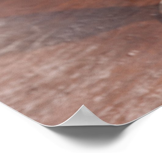 Chocolade sundae poster (Hoek)