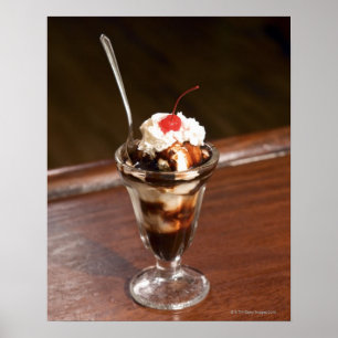 Chocolade sundae poster