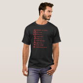 chocolade t-shirt (Voorkant volledig)