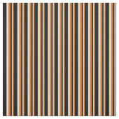Chocolade, Tan en Black Pattern Stof (Swatch)