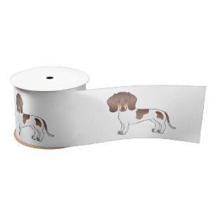 Chocolade & Tan Pied Kortharige Dachshund Mopshond Lint