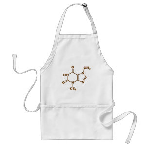 Chocolade Theobromine Moleculaire chemische formul Standaard Schort