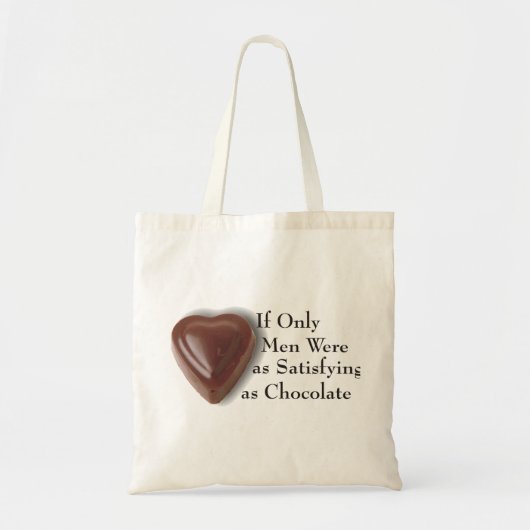 Chocolade Tote Bag (Voorkant)