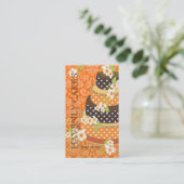 Chocolade Trouwtaart/Bakkerij/Pâtisserie Visitekaartje (Staand voorkant)