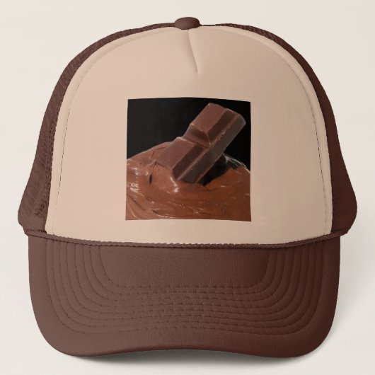 Chocolade Trucker Pet (Voorkant)