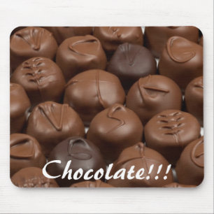 Chocolade truffel mousepad muismat