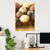 Chocolade Truffels Poster Print (Thuiskantoor)