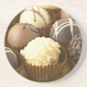 Chocolade Truffels Zandsteen Onderzetters