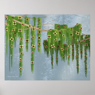 Chocolade Truffle Fantasy Tree Poster