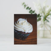 Chocolade & Vanilla Cupcake Post Card Briefkaart (Staand voorkant)