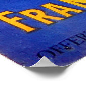 Chocolade, Vintage Poster (Hoek)