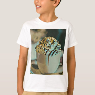 chocolade voor consumptie-ijs t-shirt