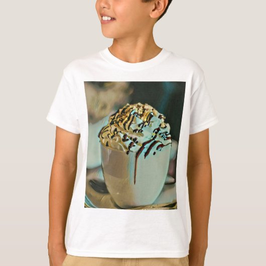 chocolade voor consumptie-ijs t-shirt (Voorkant)