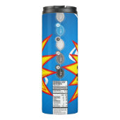 Chocolade Wafers Verpakking Thermosbeker (Achterkant)