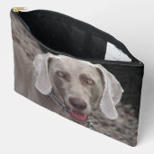 Chocolade Weimaraner Etui (Open)
