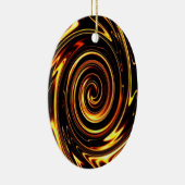 Chocolade Werveling 01 Keramisch Ornament (Rechts)