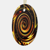 Chocolade Werveling 01 Keramisch Ornament (Links)