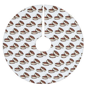 Chocolade Whoopie Pie Dessert PA Dutch Maine Food Kerstboom Rok