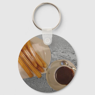 Chocolade y Churros Sleutelhanger