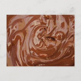 Chocoladeachtergrond Briefkaart