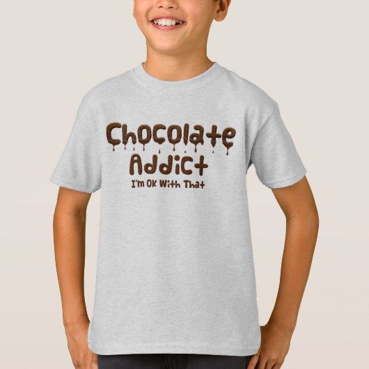 Chocoladeadvies T-shirt (Voorkant)