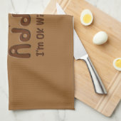 Chocoladeadvies Theedoek (Quarter Fold)