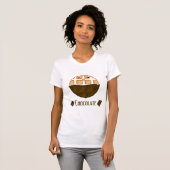 Chocoladeafval T-shirt (Voorkant volledig)