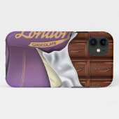 Chocoladebalk, onverpakt Case-Mate iPhone Case (Achterkant (horizontaal))