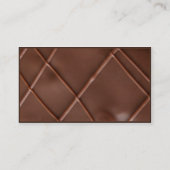 Chocoladebalk Visitekaartje (Achterkant)
