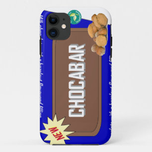 Chocoladebar met noten iPhone 11 hoesje